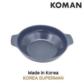 [KOMAN] BlackWin Titanium Coated Dual-Handle Wok 28cm - Nonstick Cookware 6-Layers Coationg Frying Pan - Made in Korea