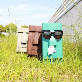 [ROAEXPO] Moai Tissue Wooden Case_Moving Gift, Interior Gift, Opening Gift, Tissue Cover_Made In Korea