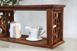 [Dosian Factory] Multipurpose shelf_100% Pine Wood Shelf, Traditional pattern, Custom Made, Housewarming Gift, Interior Decor_Made in Korea