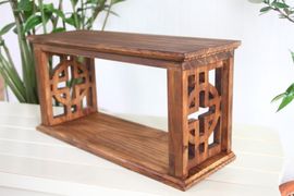 [Dosian Factory] Multipurpose shelf_100% Pine Wood Shelf, Traditional pattern, Custom Made, Housewarming Gift, Interior Decor_Made in Korea