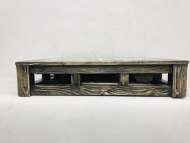 [Dosian Factory] Black Vintage Folding Tile Table (Square)_ Housewarming Gift, Interior Decor, Table_Made in Korea