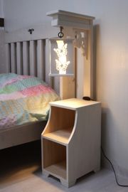 [Dosian Factory] Solid Wood Lighting Bedside Table_Lamp, Light, Housewarming Gift, Interior Decor_Made in Korea