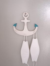 [Dosian Factory] Sailing Wooden Mask Hanger (with Magnet Hanger)_Wall Hanging Decoration, Housewarming Gift, Interior Decor_Made in Korea