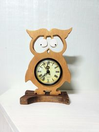 [Dosian Factory] Golden Owl Screaming Clock _Table Clock, Housewarming Gift, Interior Design_ Made in Korea