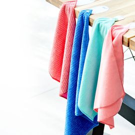 [Boaz] magic chak chak hand towel child (mint, pink)_ towel, nursery, kindergarten, tick, hand towel _Made in Korea
