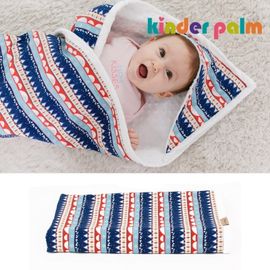 [Kinder Palm] 43% OFF _  Unisex Cotton Baby Hoodied Blankets (105 * 85 cm), 100% Cotton _ Made in KOREA