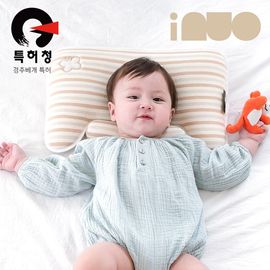 [Kinder palm] Ainuo Fit Organic Butterfly / Baby Infant Newborn Detachment Prevention Cool Changu Cervical Spine Pillow_Customized Pillow, OEKO-TEX (Overseas Sales Only)_Made in Korea