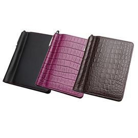 [WOOSUNG] Natural cowhide crooker diary notebook + ballpoint pen set (passport wallet) - passport card bill pocket ticket Travel Preparation-Made in Korea