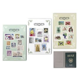 [Ilri_Ham] Korea Stamp Passport Wallet – 3-Theme Design Featuring Korean Traditions, Cultural Heritage, Nature & Independence Activists _ Made in Korea