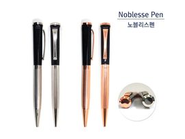 [WOOSUNG] Noblesse Pen (Printing Free) - Ballpoint Pen Writing Instrument Stationery Desk Accessory - Made in Korea
