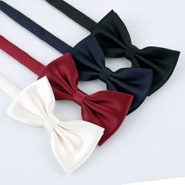 MAESIO BOW7063 Solid Bow Tie – Business, Office Look, Tuxedo, Wedding, Party _ Made in KOREA