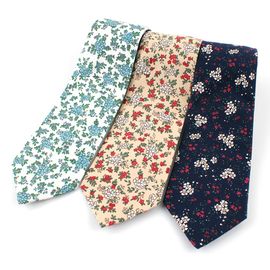 [MAESIO] KCT0017 Fashion Flower Necktie 8cm 3Color _ Men's Ties Formal Business, Ties for Men, Prom Wedding Party, All Made in Korea
