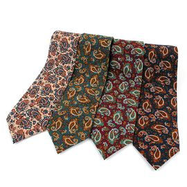 [MAESIO] KCT0030 Fashion  Paisly Necktie 8cm 4Color _ Men's Ties, Formal Business, Ties for Men, Prom Wedding Party, All Made in Korea