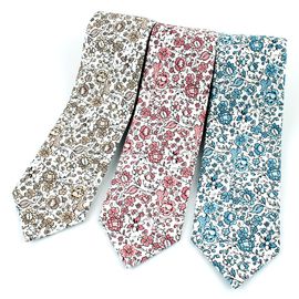 [MAESIO] KCT0044 Fashion Flower Necktie 8cm 3Color _ Men's Ties, Formal Business, Ties for Men, Prom Wedding Party, All Made in Korea