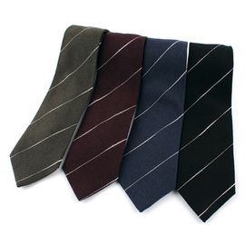 [MAESIO] KCT0049 Fashion Stripe Necktie 8cm 4Color _ Men's Ties, Formal Business, Ties for Men, Prom Wedding Party, All Made in Korea