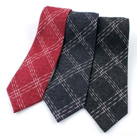 [MAESIO] KCT0057 Fashion  Check Necktie 8cm 3Color _ Men's Ties, Formal Business, Ties for Men, Prom Wedding Party, All Made in Korea