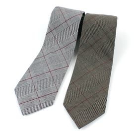  [MAESIO] KCT0067 Fashion Check NeckTie 8cm 2Color _ Men's Tie, Business Office Look, Wedding Party,Made in Korea,