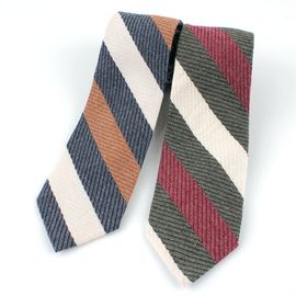  [MAESIO] KCT0104 Fashion Stripe NeckTie 8cm 2Color _ Men's Tie, Business Office Look, Wedding Party,Made in Korea,