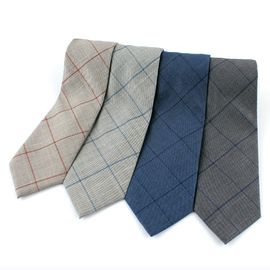 [MAESIO] KCT0115 Fashion Check NeckTie 8cm 4Color _ Men's Tie, Business Office Look, Wedding Party,Made in Korea,