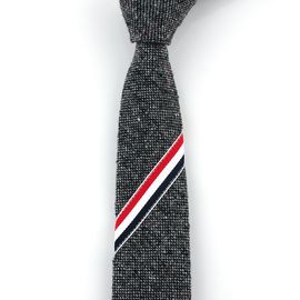  [MAESIO] KCT0118 Fashion Gradation Popcorn Onepoint  Slim NeckTie 6cm 1Color _ Men's Tie, Business Office Look, Wedding Party,Made in Korea,