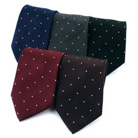 [MAESIO] KCT0126 Fashion Dot NeckTie 8cm 5Color _ Men's Tie, Business Office Look, Wedding Party,Made in Korea,