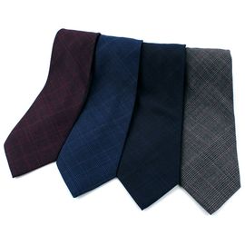 [MAESIO] KCT0134 Fashion Check NeckTie 8cm 4Color _ Men's Tie, Business Office Look, Wedding Party,Made in Korea,