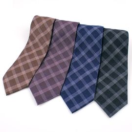   [MAESIO] KCT0142 Fashion Check NeckTie 8cm 4Color _ Men's Tie, Business Office Look, Wedding Party,Made in Korea,
