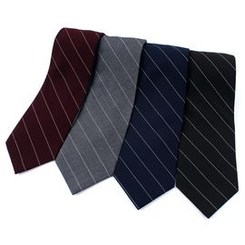  [MAESIO] KCT0152 Fashion Stripe NeckTie 8cm 4Color _ Men's Tie, Business Office Look, Wedding Party,Made in Korea,
