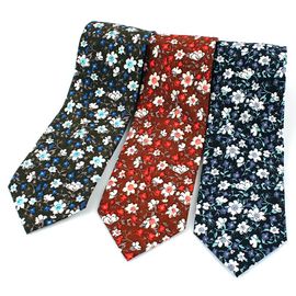 [MAESIO] KCT0157 Fashion Flower NeckTie 8cm 3Color _ Men's Tie, Business Office Look, Wedding Party,Made in Korea,