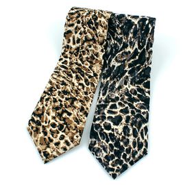 [MAESIO] KCT0172 Fashion Leopard NeckTie 8cm 2Color _ Men's Tie, Business Office Look, Wedding Party,Made in Korea,