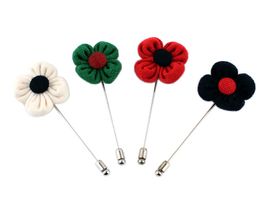 [MAESIO] BTN9006 Boutonniere _ Boutonniere for Men with Pins, Groom and Best Man Boutonniere for Wedding Ceremony Anniversary, Formal Dinner Party, Made in Korea