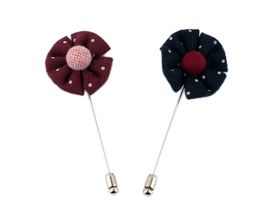 [MAESIO] BTN9007 Boutonniere _ Boutonniere for Men with Pins, Groom and Best Man Boutonniere for Wedding Ceremony Anniversary, Formal Dinner Party, Made in Korea
