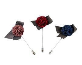 [MAESIO] BTN9030 Boutonniere _ Boutonniere for Men with Pins, Groom and Best Man Boutonniere for Wedding Ceremony Anniversary, Formal Dinner Party, Made in Korea