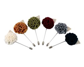 [MAESIO] BTN9049 Boutonniere _ Boutonniere for Men with Pins, Groom and Best Man Boutonniere for Wedding Ceremony Anniversary, Formal Dinner Party, Made in Korea