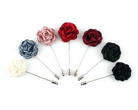 [MAESIO] BTN9061 Boutonniere _ Boutonniere for Men with Pins, Groom and Best Man Boutonniere for Wedding Ceremony Anniversary, Formal Dinner Party, Made in Korea