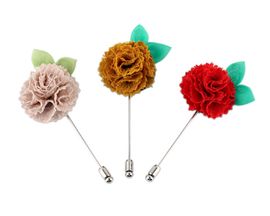 [MAESIO] BTN9062 Boutonniere _ Boutonniere for Men with Pins, Groom and Best Man Boutonniere for Wedding Ceremony Anniversary, Formal Dinner Party, Made in Korea