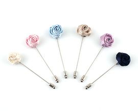 [MAESIO] BTN9083 Boutonniere _ Boutonniere for Men with Pins, Groom and Best Man Boutonniere for Wedding Ceremony Anniversary, Formal Dinner Party, Made in Korea