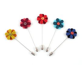 [MAESIO] BTN9088 Boutonniere _ Boutonniere for Men with Pins, Groom and Best Man Boutonniere for Wedding Ceremony Anniversary, Formal Dinner Party, Made in Korea