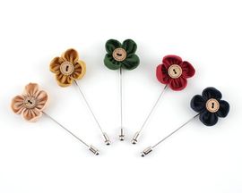 [MAESIO] BTN9092 Boutonniere _ Boutonniere for Men with Pins, Groom and Best Man Boutonniere for Wedding Ceremony Anniversary, Formal Dinner Party, Made in Korea