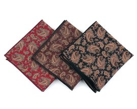 [MAESIO] KHC8002 Handkerchief Paisley_ Men's Handkerchief Mens Pocket Squares, Made in Korea