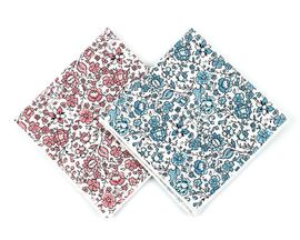 [MAESIO] KHC8009 Handkerchief Floral design_ Men's Handkerchief Mens Pocket Squares, Made in Korea
