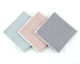 [MAESIO] KHC8014 Handkerchief Check_ Men's Handkerchief Mens Pocket Squares, Made in Korea