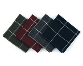 [MAESIO] KHC8021 Handkerchief Check_ Men's Handkerchief Mens Pocket Squares, Made in Korea