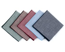 [MAESIO] KHC8022 Handkerchief Solid_ Men's Handkerchief Mens Pocket Squares, Made in Korea