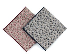 [MAESIO] KHC8029 Handkerchief Floral design_ Men's Handkerchief Mens Pocket Squares, Made in Korea