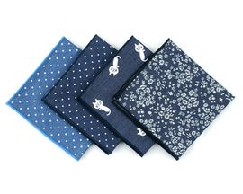[MAESIO] KHC8039 Handkerchief Denim_ Men's Handkerchief Mens Pocket Squares, Made in Korea