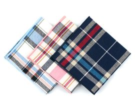 [MAESIO] KHC8041 Handkerchief Check_ Men's Handkerchief Mens Pocket Squares, Made in Korea