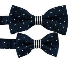 [MAESIO] BOW7022 BowTie set _ Pre-tied bow ties Formal Tuxedo for Adults & Children,  For Men Boys, Business Prom Wedding Party, Made in Korea