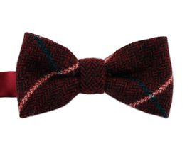 [MAESIO] BOW7051 BowTie wool cotton _ Pre-tied bow ties Formal Tuxedo for Adults & Children,  For Men Boys, Business Prom Wedding Party, Made in Korea