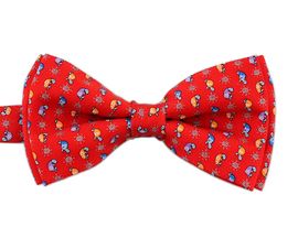 [MAESIO] BOW7071 BowTie silk printing _ Pre-tied bow ties Formal Tuxedo for Adults & Children,  For Men Boys, Business Prom Wedding Party, Made in Korea